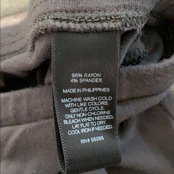 Express dark gray skater skirt - Picture 4 of 5